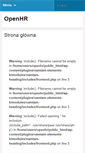 Mobile Screenshot of openhr.pl